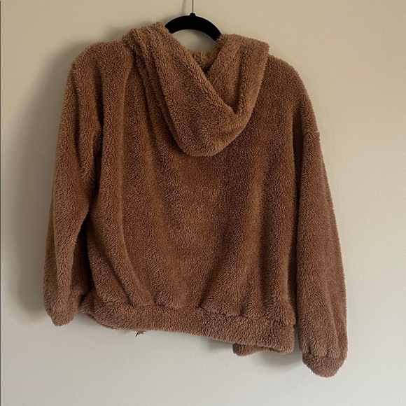 Basic Teddy Fleece Jacket - Picture 2 of 2